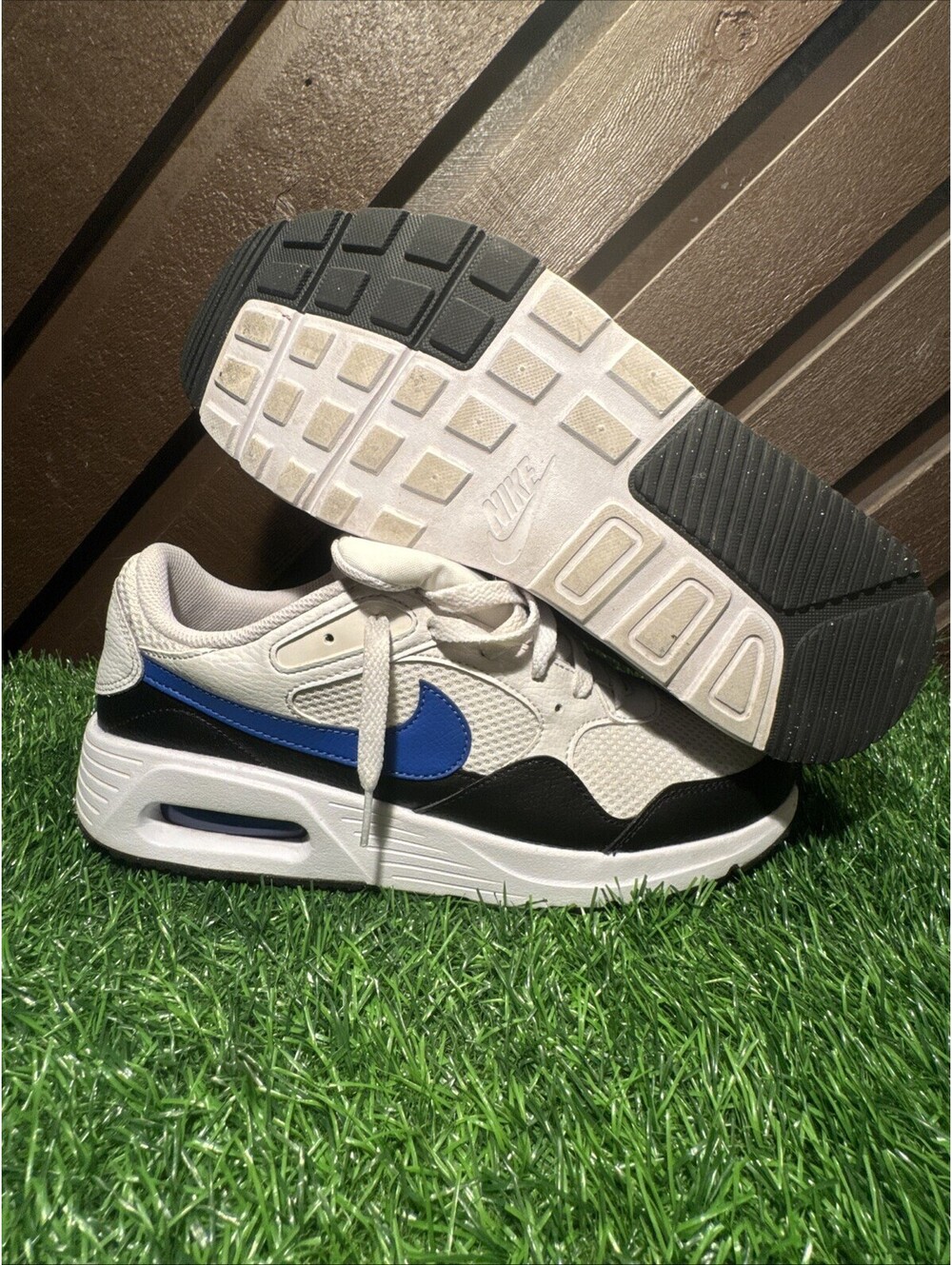 Size 10 - Nike Air Max SC White Black Game Royal